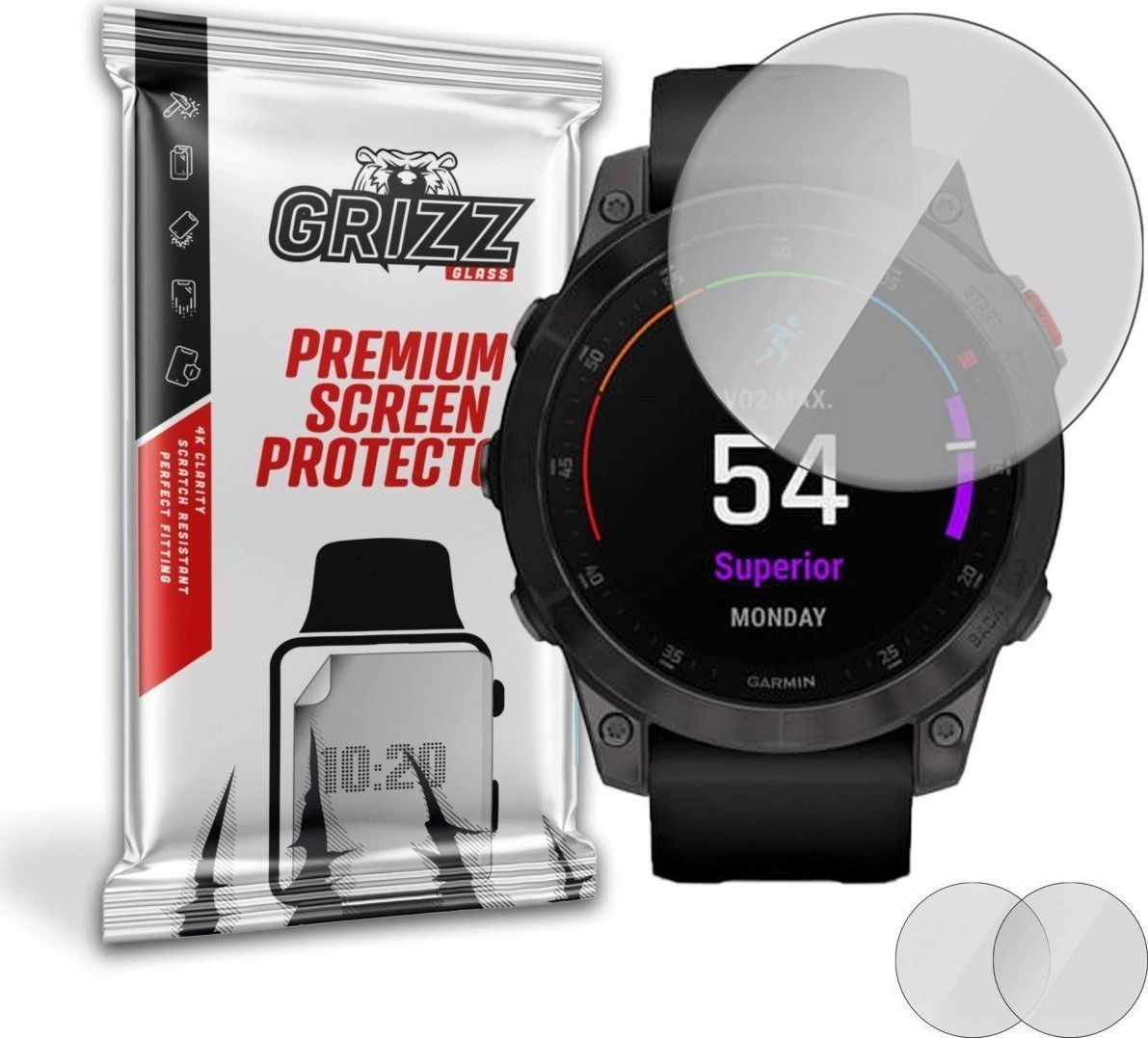 GrizzGlass Grizz Garmin Epix 2nd generation