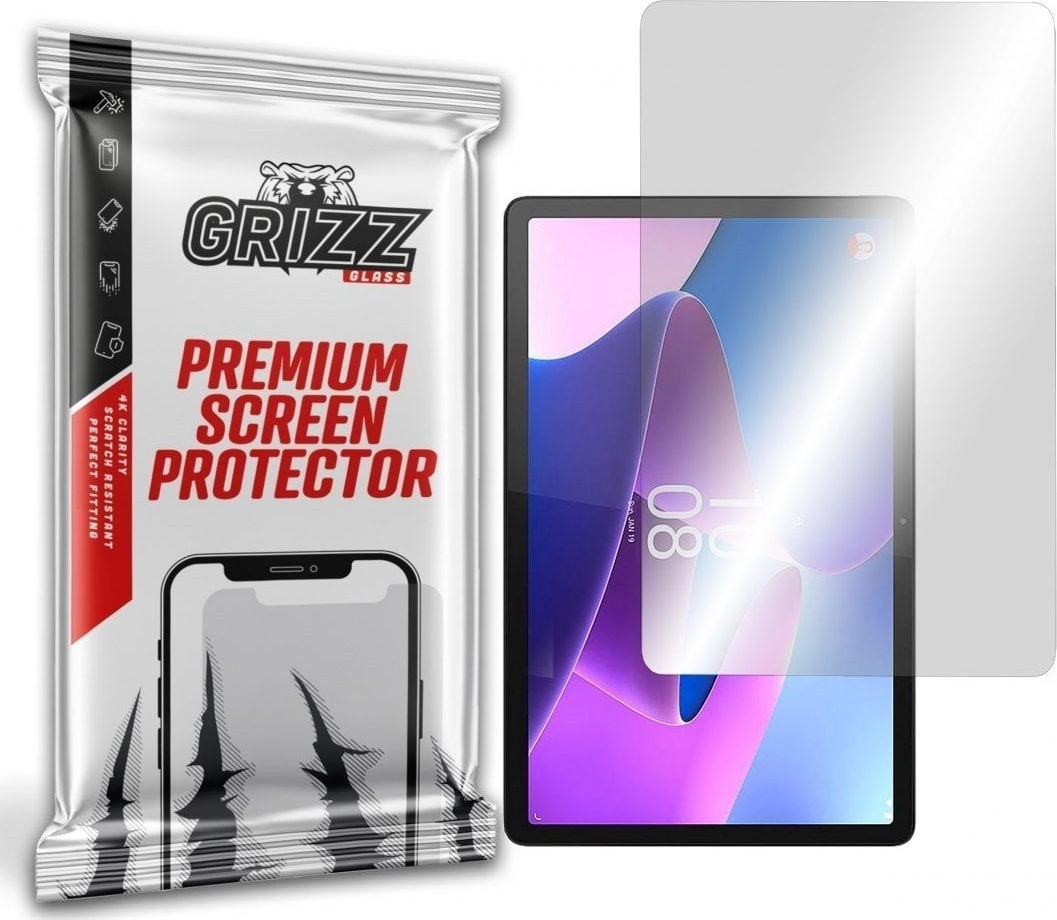 GrizzGlass Szkło hybrydowe Grizz Lenovo Tab