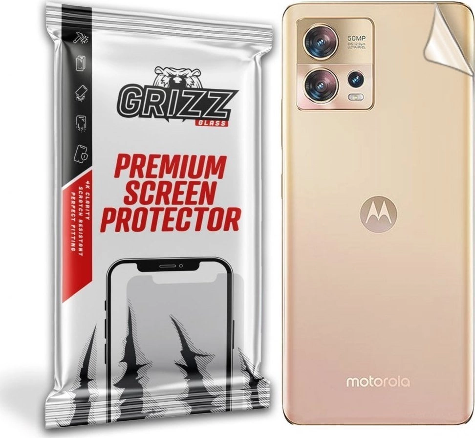 GrizzGlass Back foil for Grizz Motorola