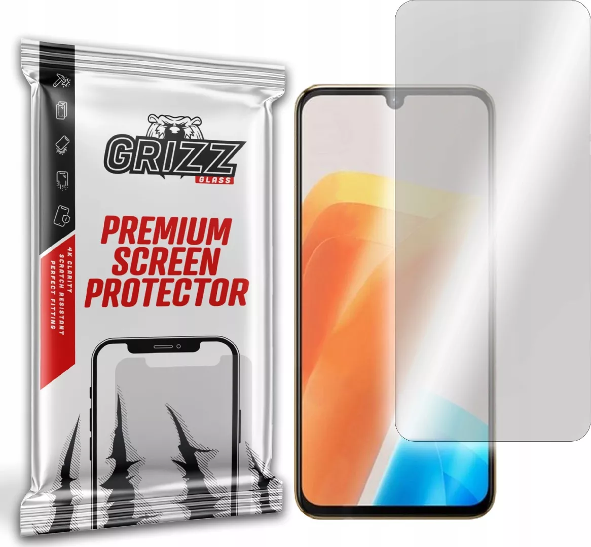 GrizzGlass Szkło hybrydowe Grizz Infinix Zero