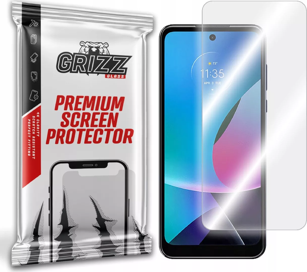 GrizzGlass Szkło hybrydowe Grizz Motorola Moto