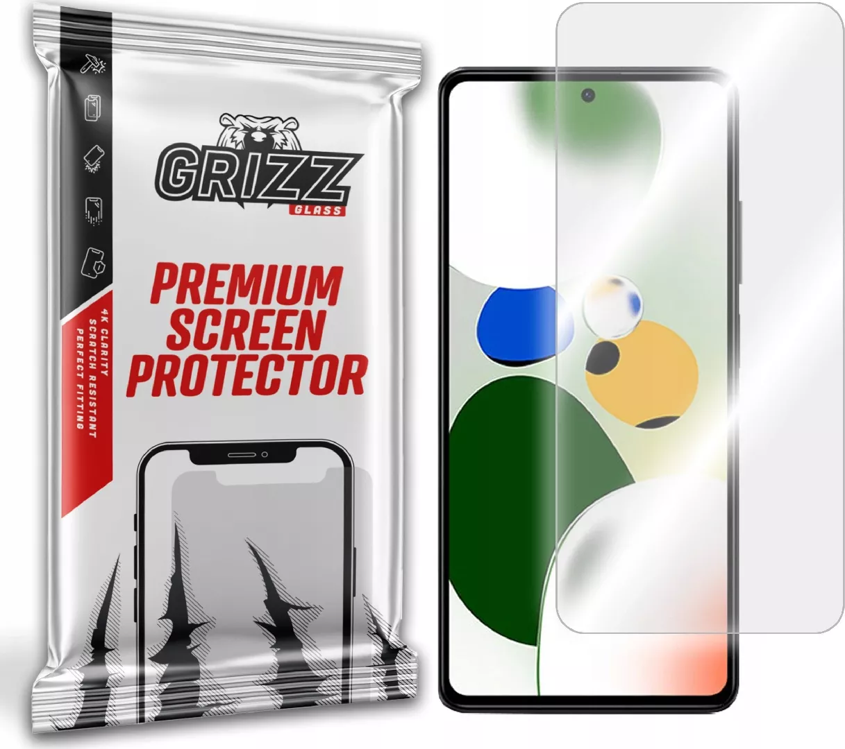 GrizzGlass Szkło hybrydowe Grizz Xiaomi Redmi