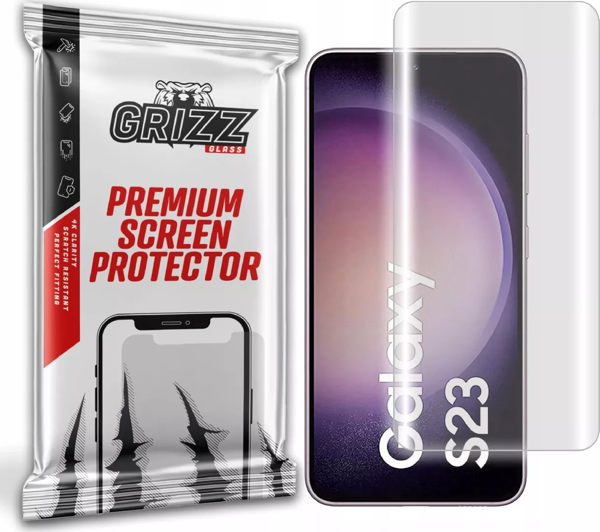 GrizzGlass Hydrofilm Samsung Galaxy S23 hydrogel