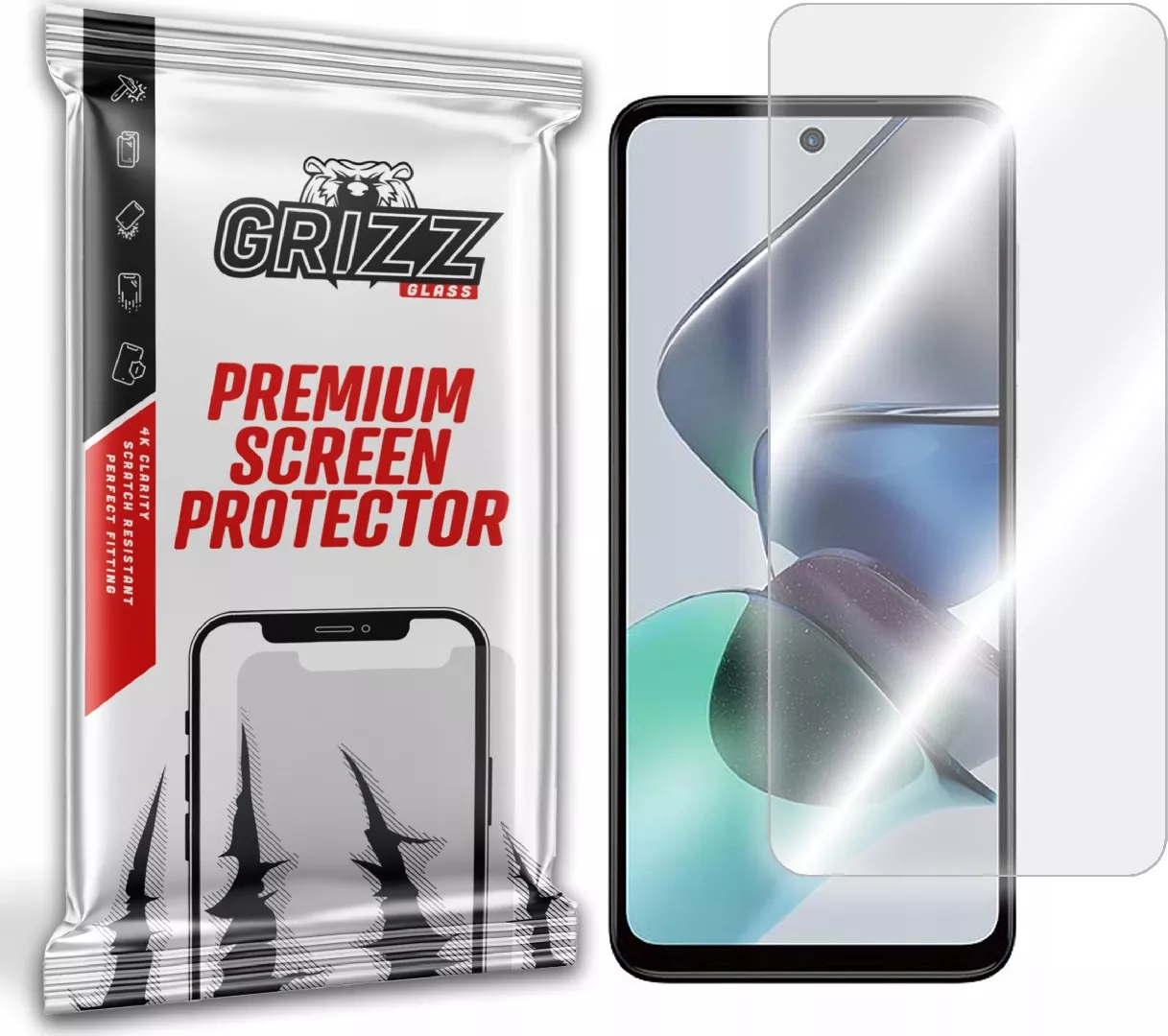 GrizzGlass Szkło hybrydowe GrizzGlass HybridGlass Motorola