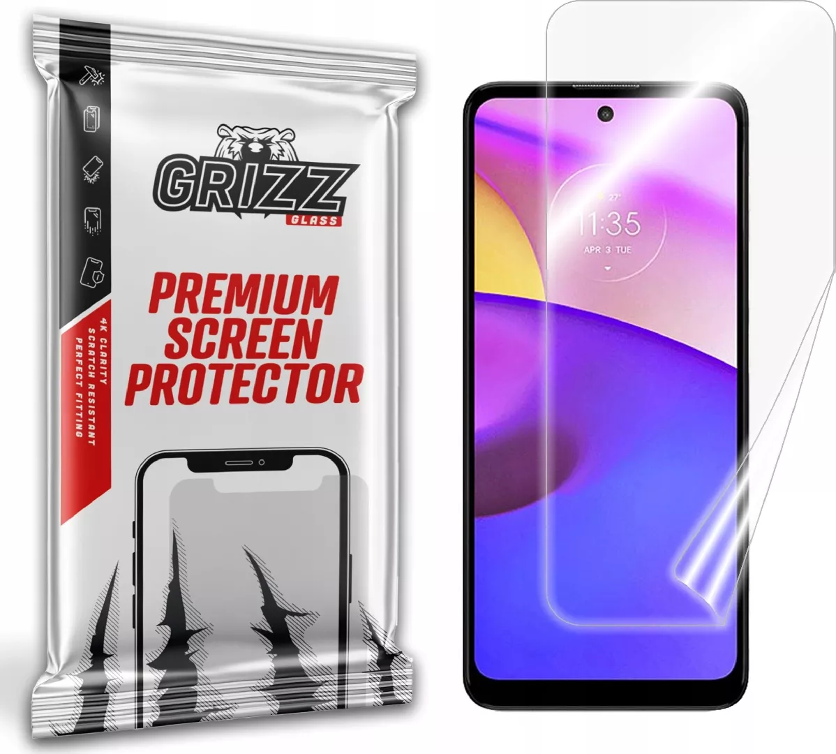 GrizzGlass Grizz CeramicFilm ceramic foil Motorola