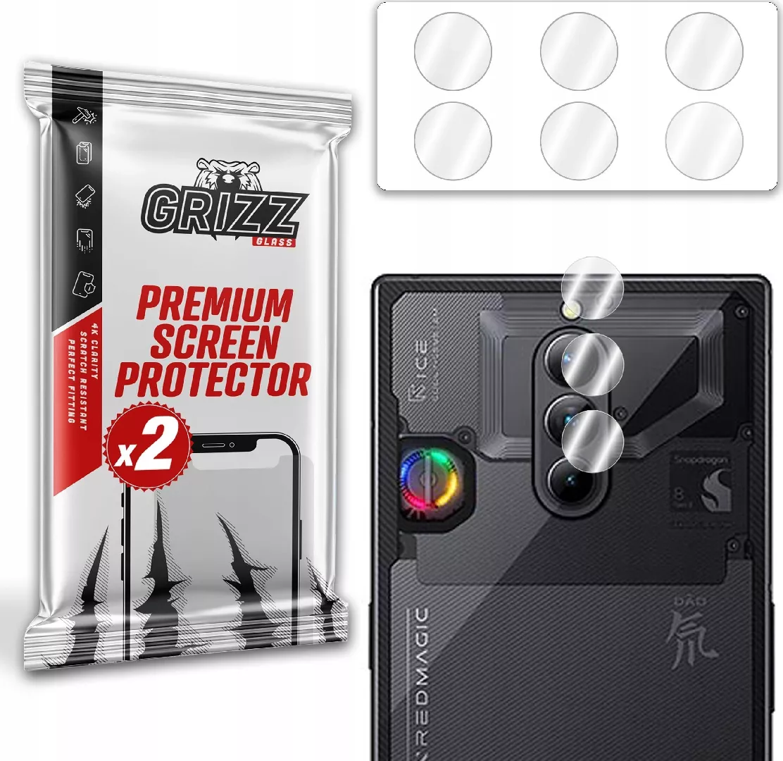 GrizzGlass GrizzGlass HybridGlass Camera Glass for