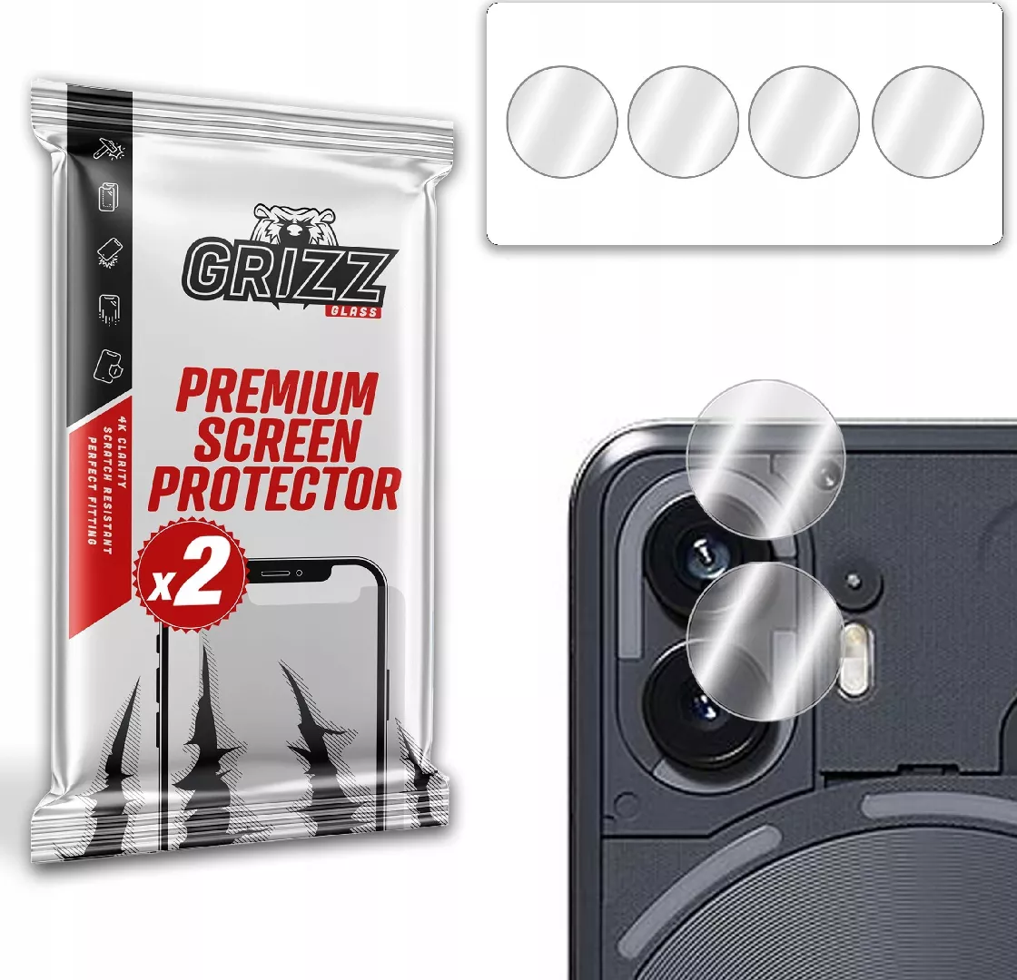 GrizzGlass GrizzGlass HybridGlass Camera Glass for