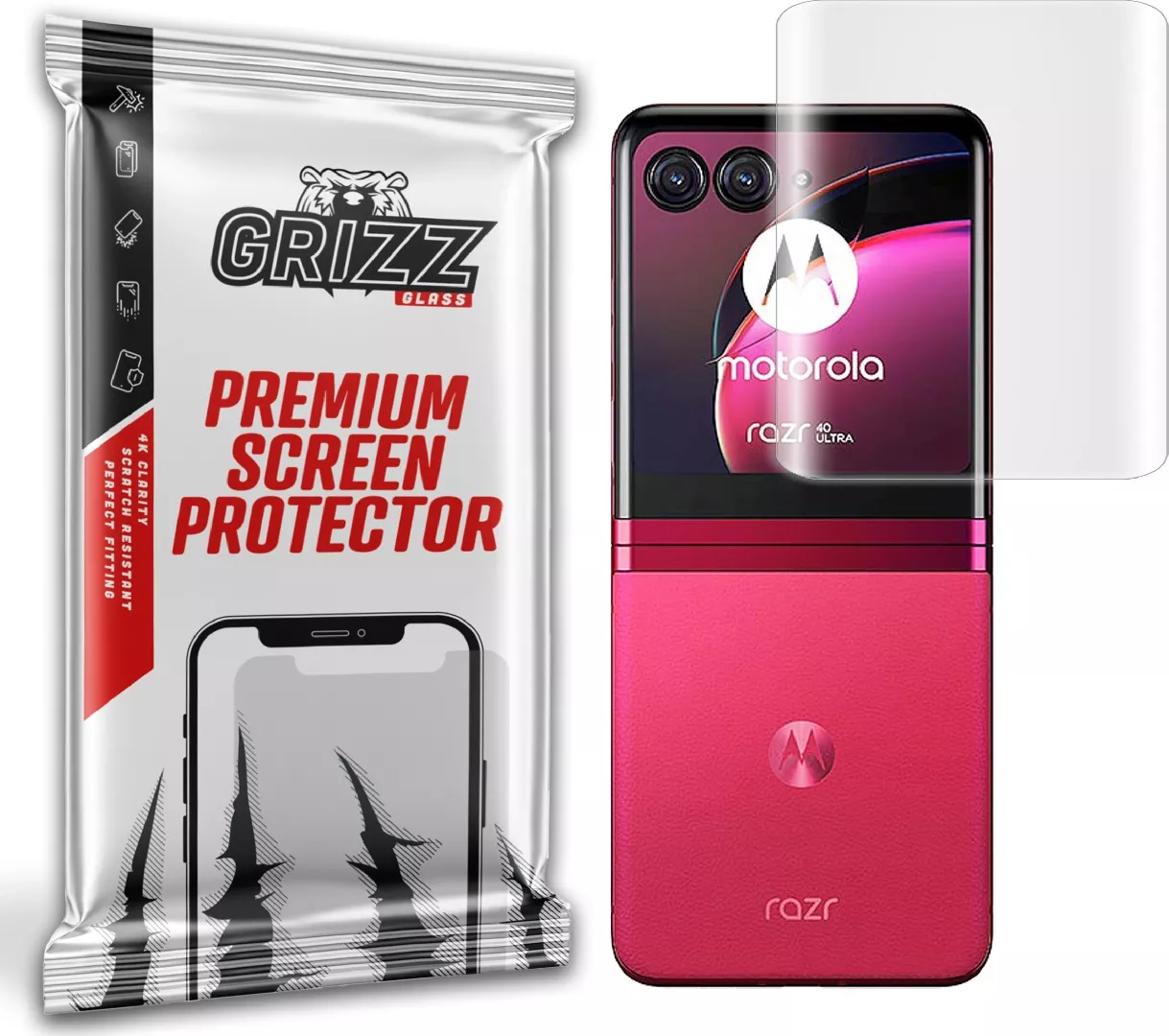 GrizzGlass Hydrogel foil GrizzGlass Hydrofilm Motorola