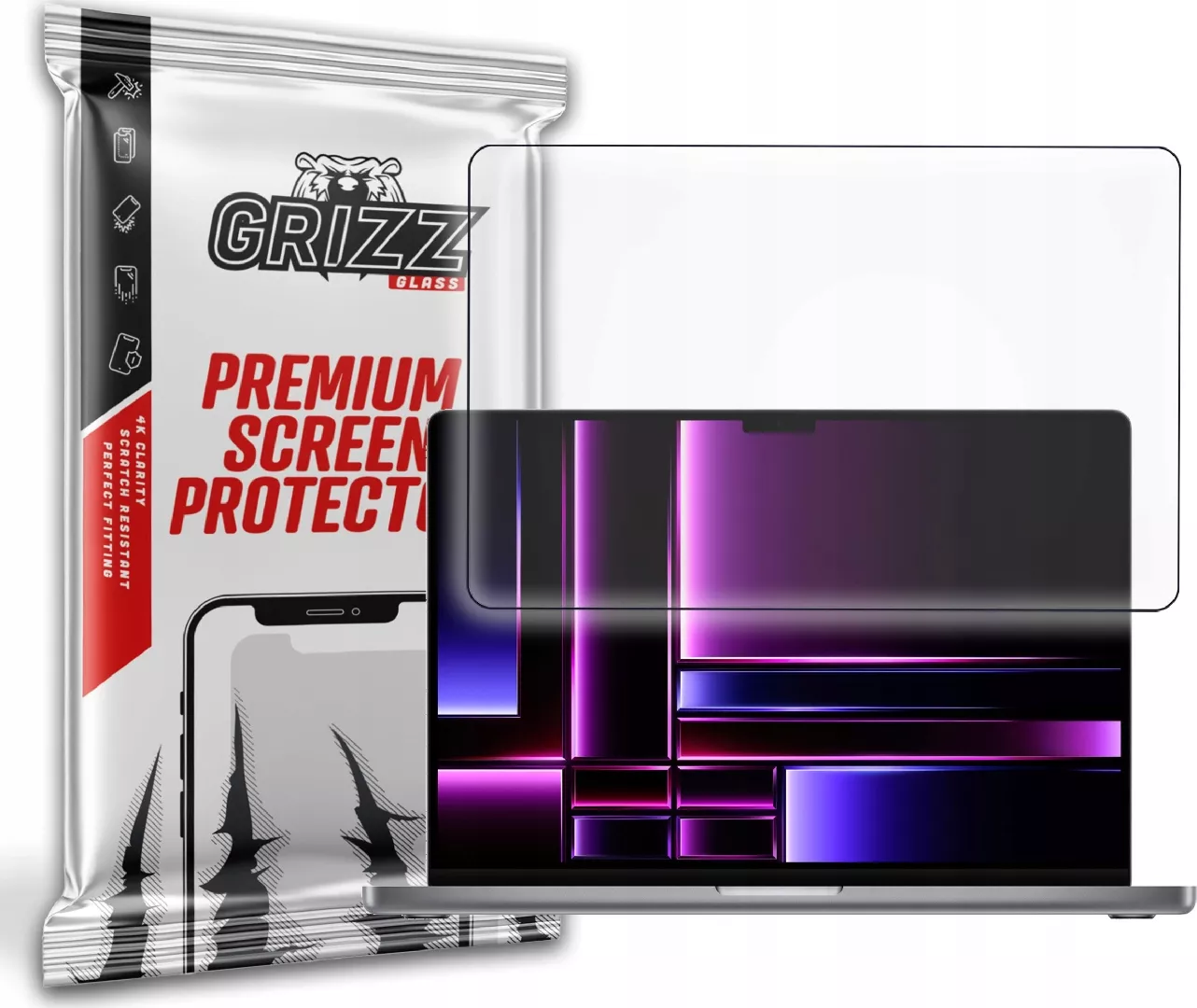 GrizzGlass filter GrizzGlass PaperScreen matte foil
