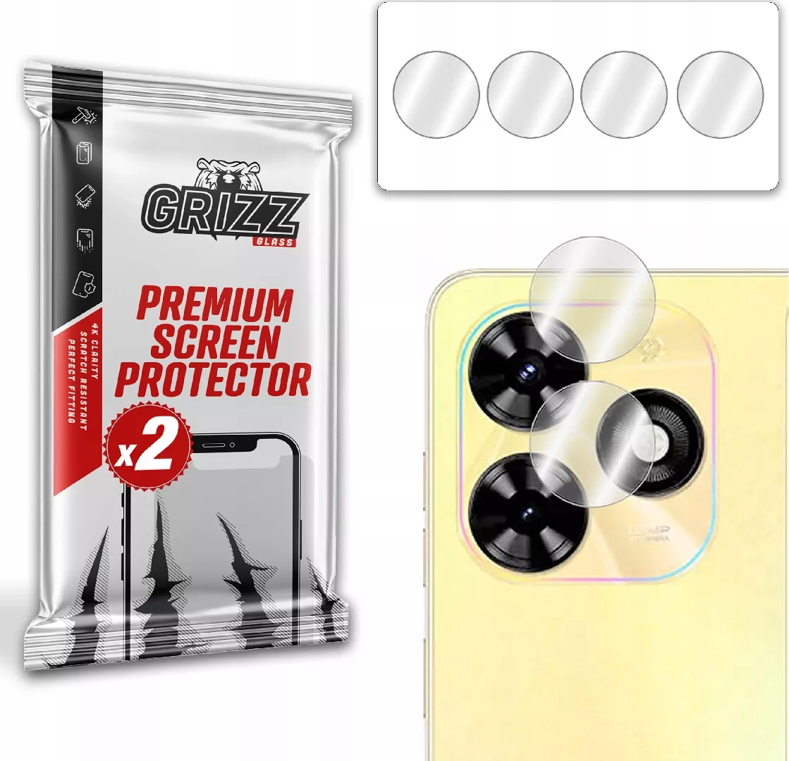GrizzGlass GrizzGlass HybridGlass Camera Glass for