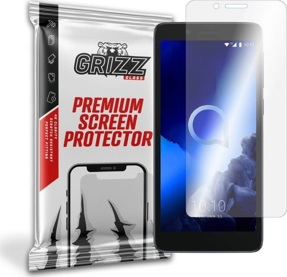 GrizzGlass Szkło hybrydowe Grizz Alcatel 1C