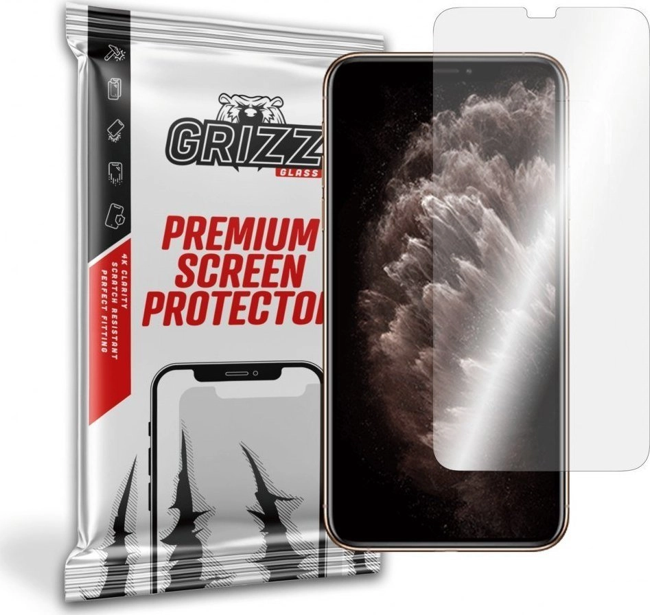 GrizzGlass Szkło hybrydowe Grizz Apple iPhone