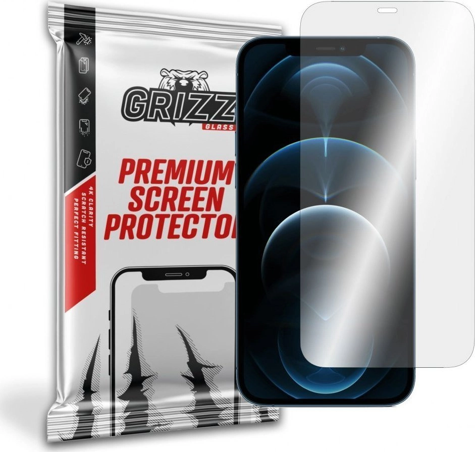 GrizzGlass Szkło hybrydowe Grizz Apple iPhone