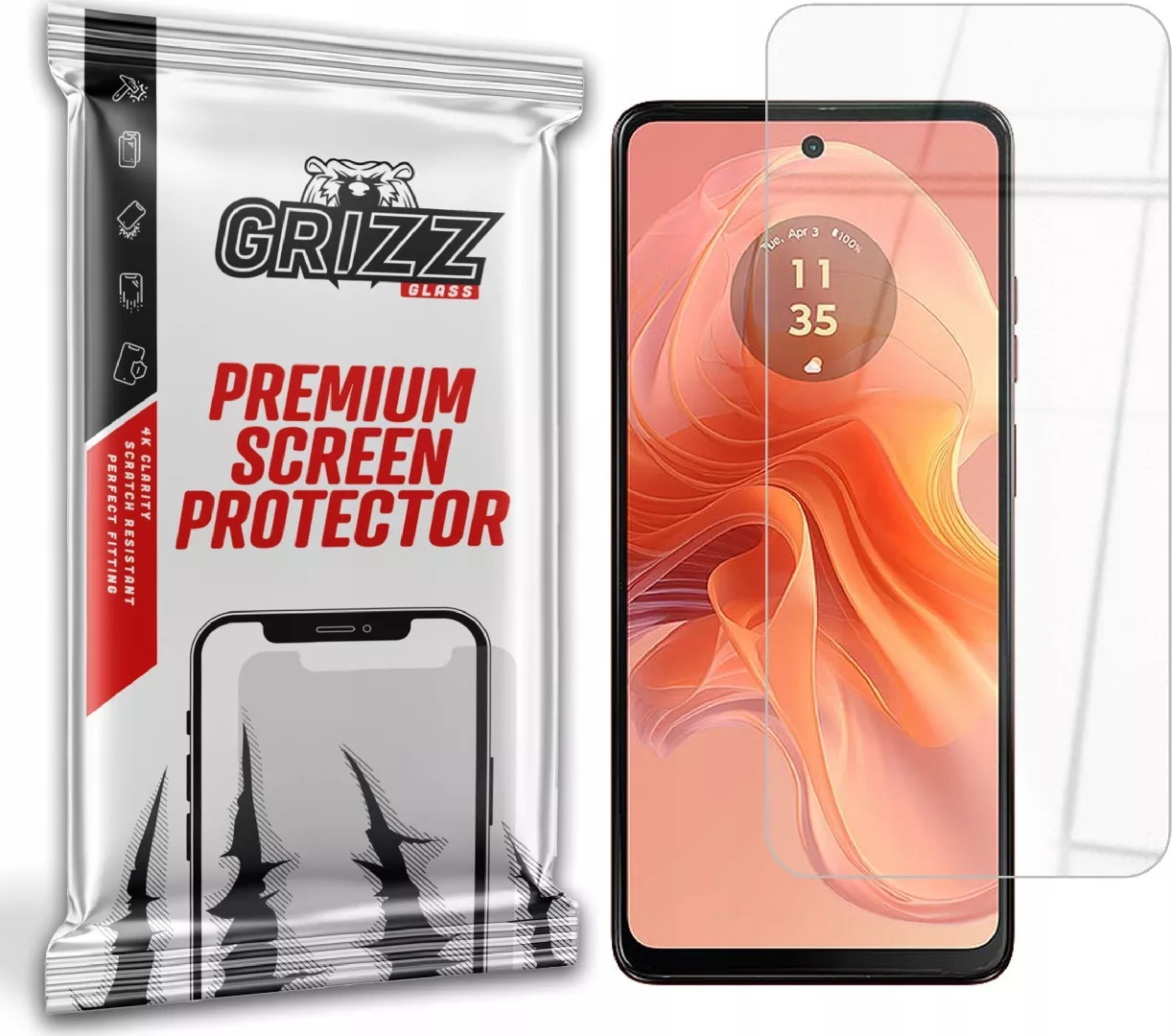 GrizzGlass HybridGlass hybrid glass for Motorola