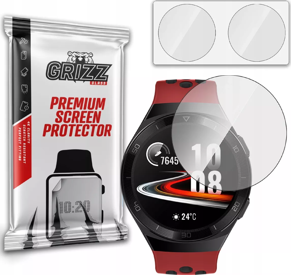 GrizzGlass Szkło hybrydowe Grizz Huawei Watch