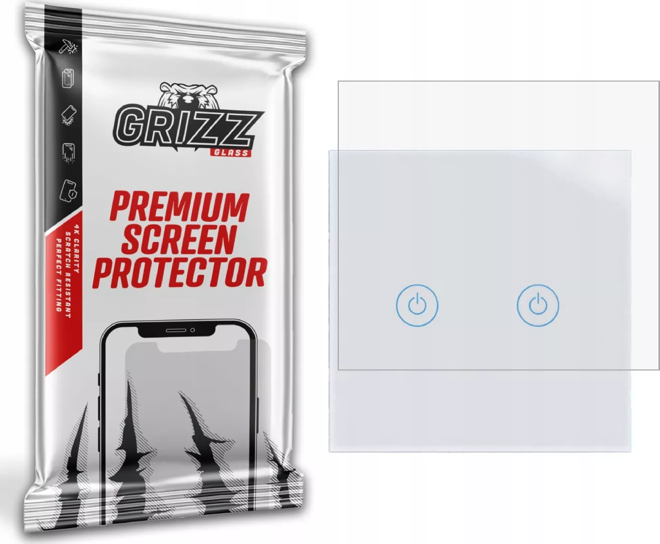 GrizzGlass GrizzGlass PaperScreen matte foil for