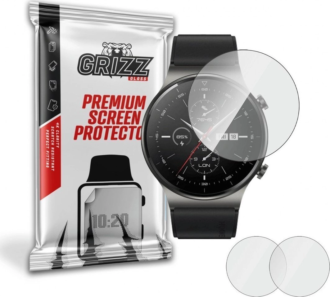 GrizzGlass Szkło hybrydowe Grizz Huawei Watch