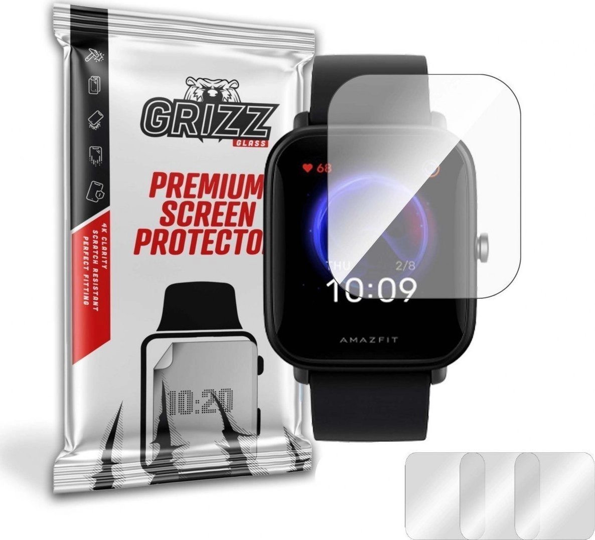 GrizzGlass Folia hydrożelowa Grizz Amazfit Bip