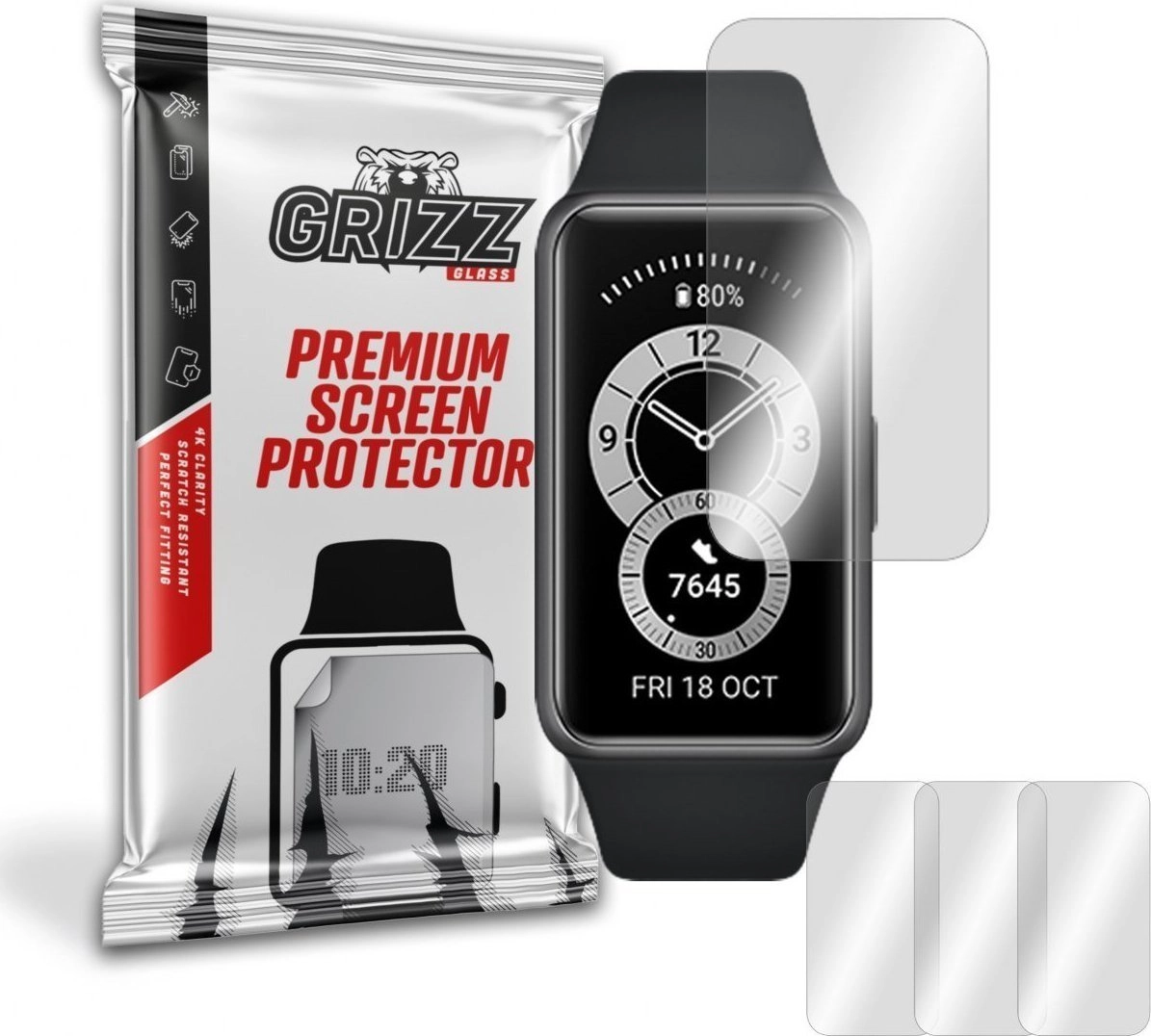 GrizzGlass Folia hydrożelowa Grizz Huawei Band