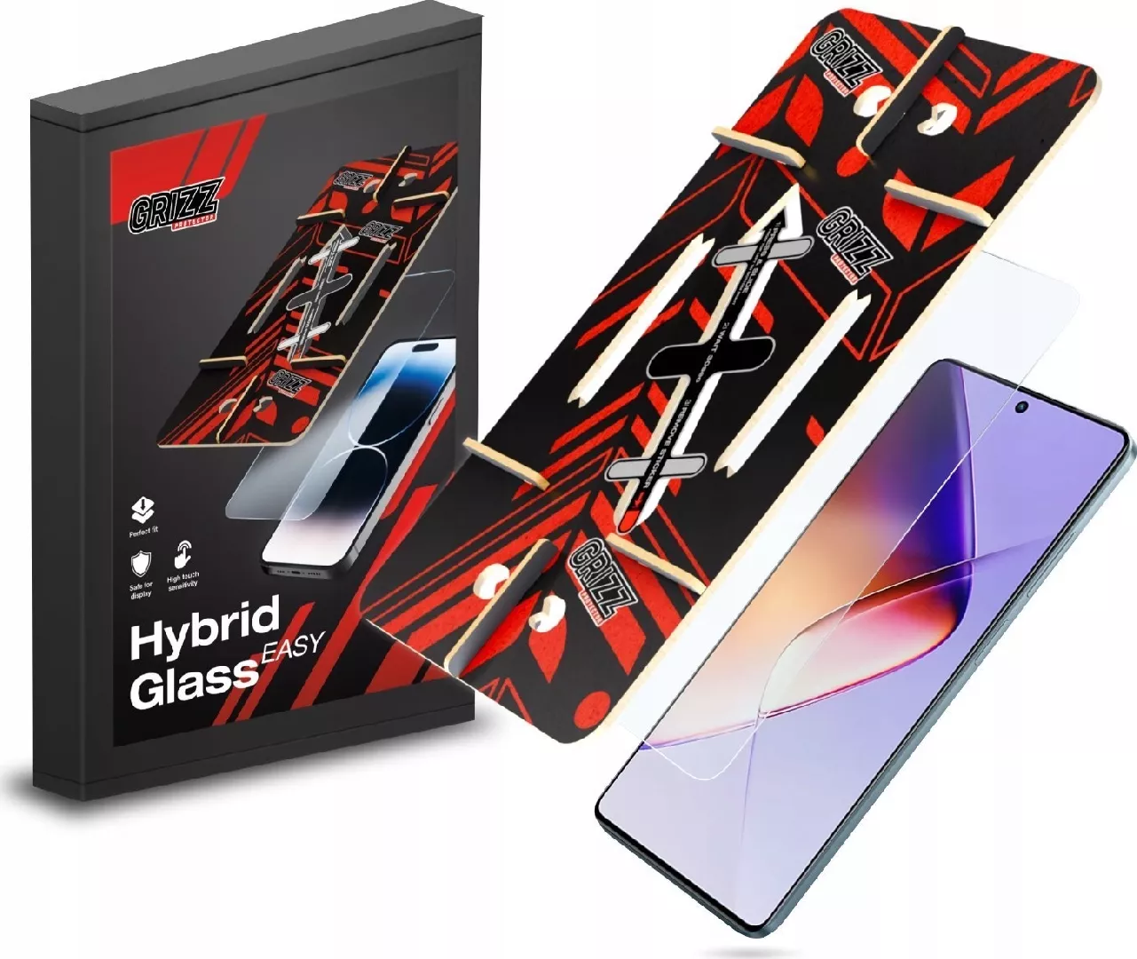 GrizzGlass HybridGlass Easy hybrid glass for