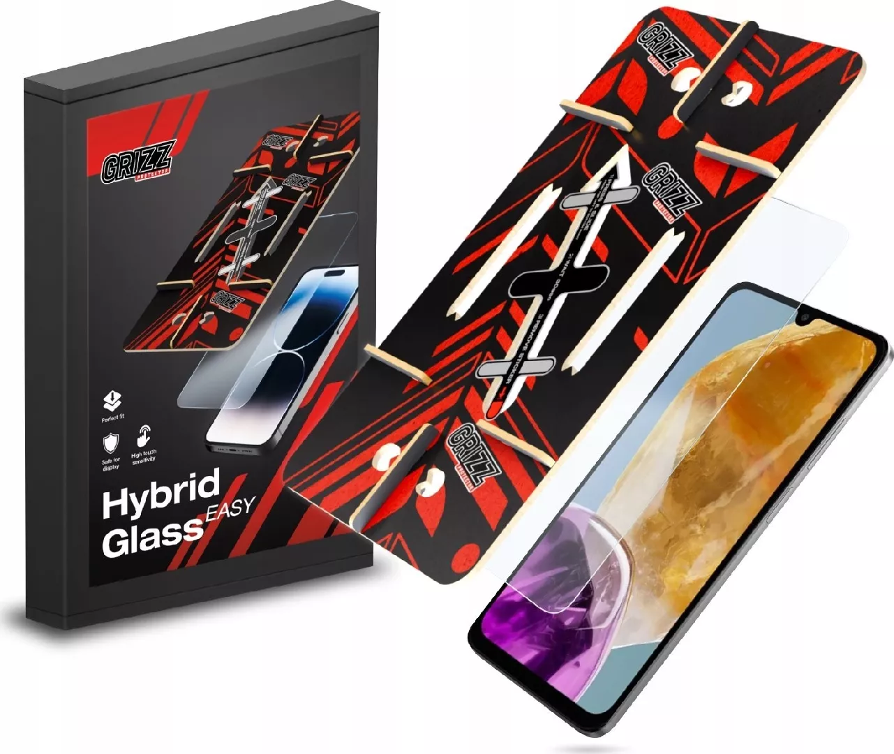 GrizzGlass HybridGlass Easy hybrid glass for