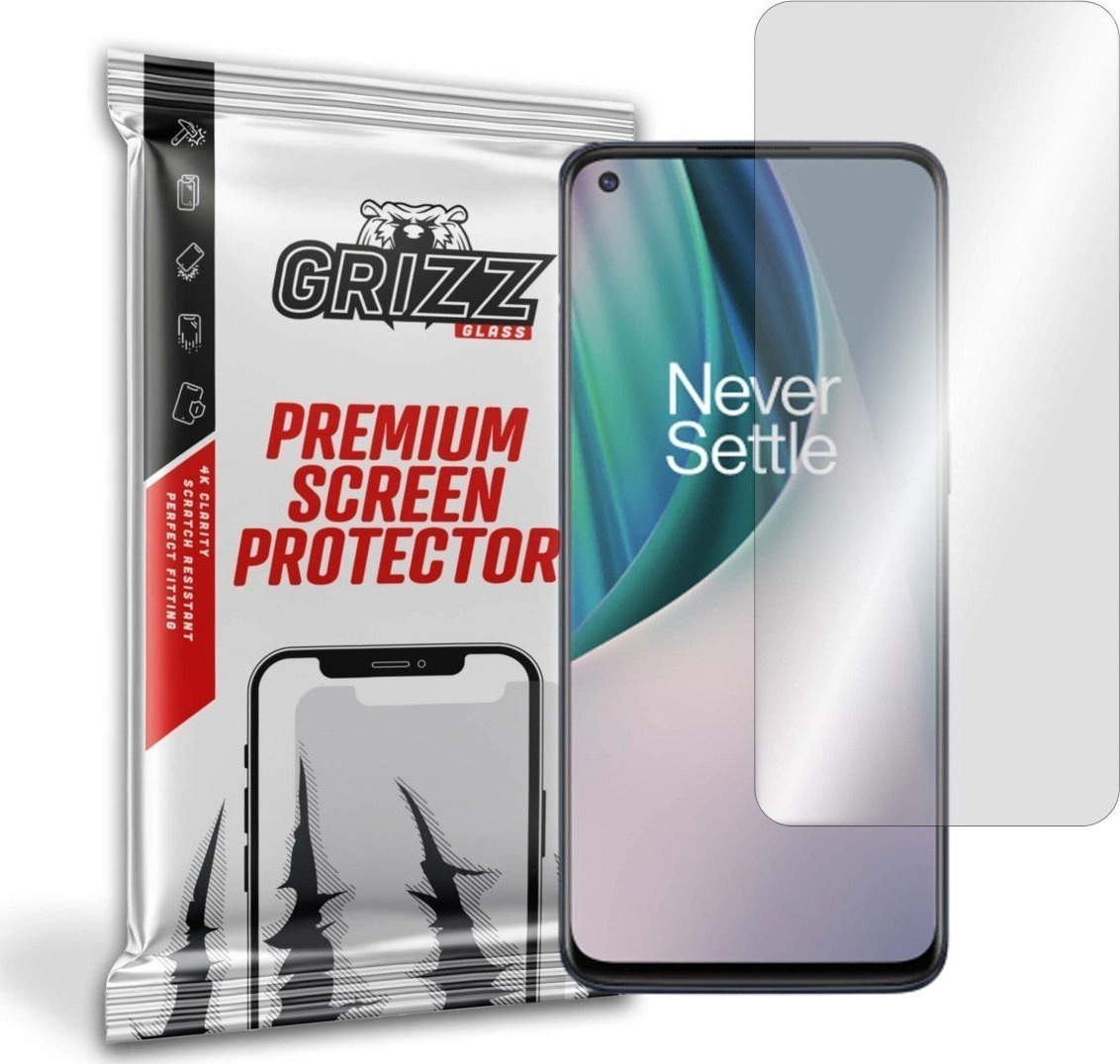 GrizzGlass Szkło hybrydowe Grizz OnePlus Nord