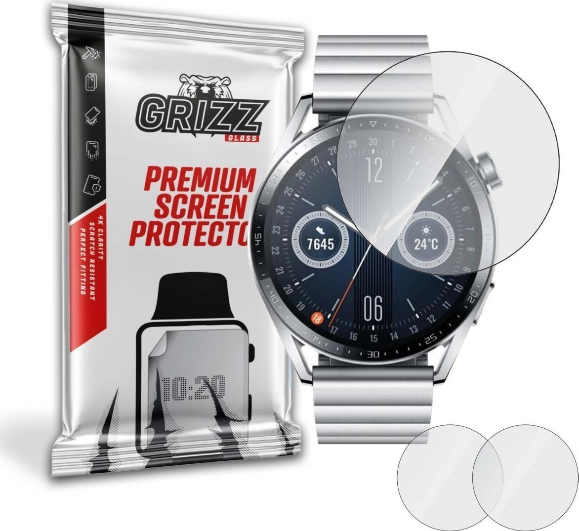 GrizzGlass Szkło hybrydowe Grizz Huawei Watch