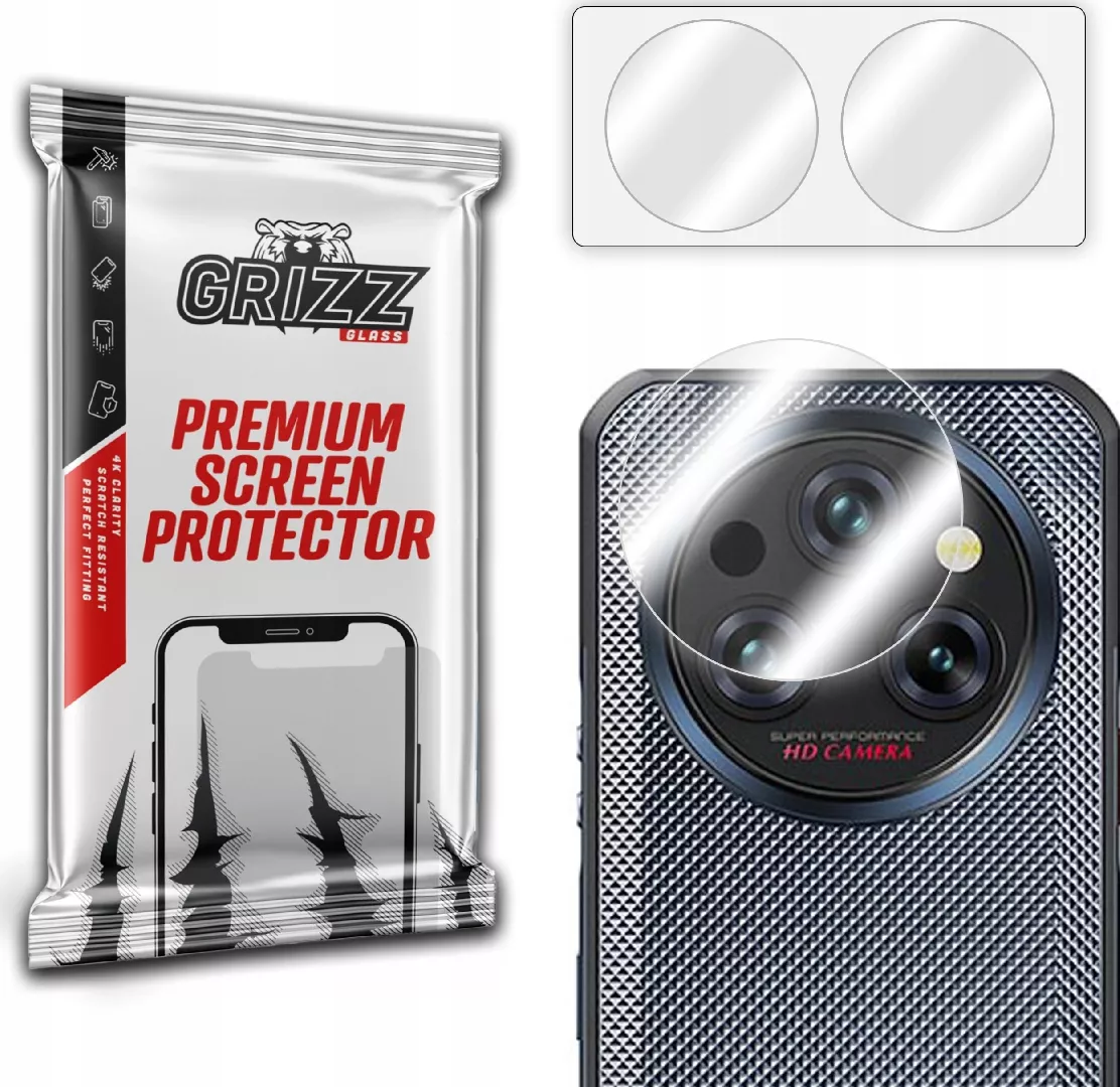 GrizzGlass GrizzGlass HybridGlass Camera Glass for