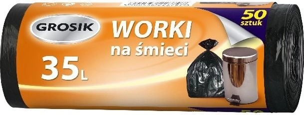 Grosik Worki na śmieci 35L 50