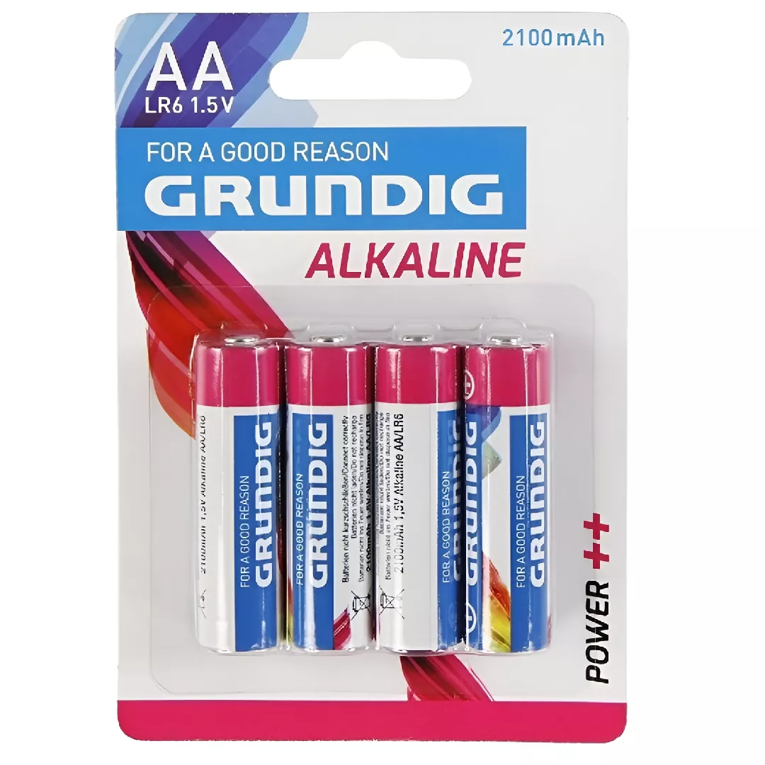 Baterija Grundig Alkaline AA 4gb 2516677