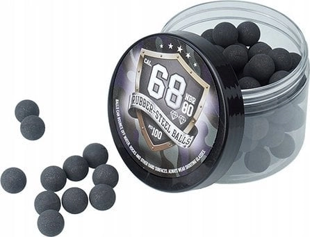 Rubber-to-metal balls Guard Power cal. 68-100