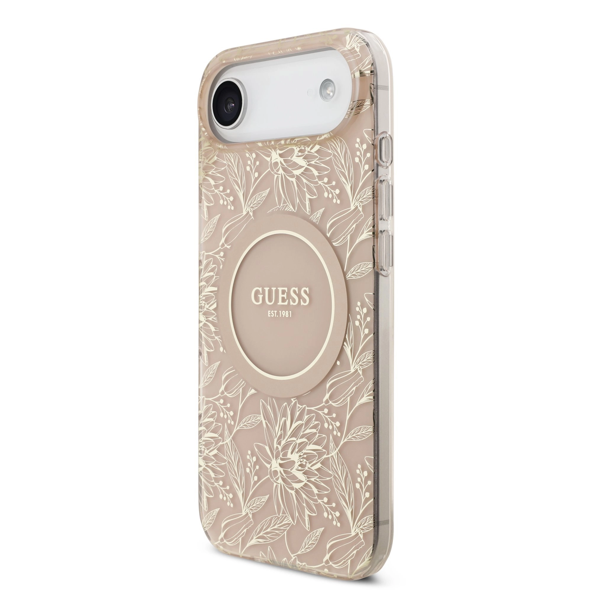 Guess IML Flowers Allover Strap MagSafe