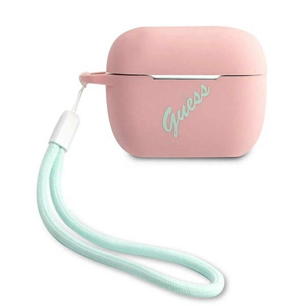 Guess GUACAPLSVSPG AirPods Pro cover pink/pink
