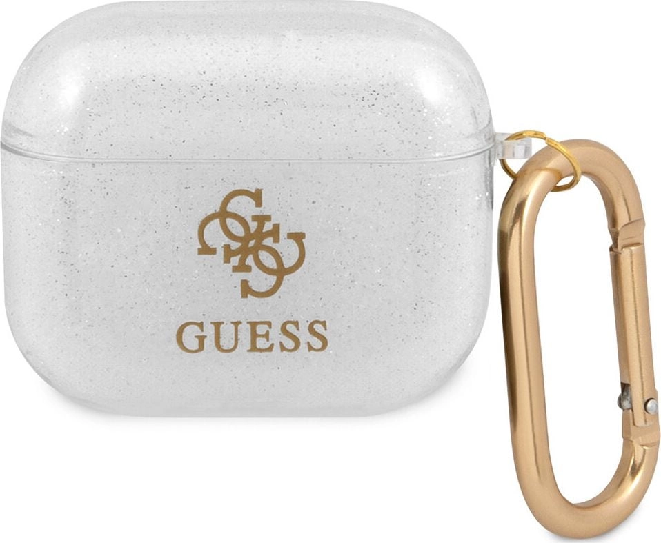 Guess protective case GUA3UCG4GT clear glitter