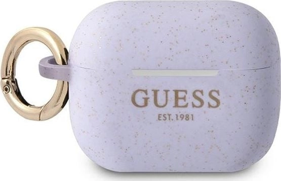 Guess Etui ochronne GUAPSGGEU Silicone Glitter