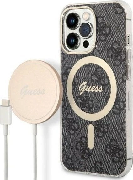 Zestaw Guess GUBPP13XH4EACSK Case+ Charger iPhone