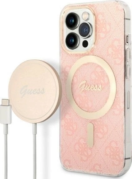 Zestaw Guess GUBPP13XH4EACSP Case+ Charger iPhone