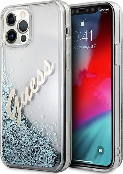 Guess Etui Guess GUHCP12LGLVSBL Apple iPhone