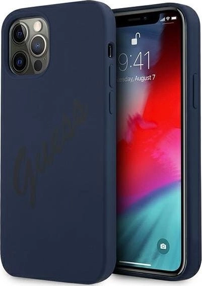 Guess Etui Guess GUHCP12LLSVSBL Apple iPhone