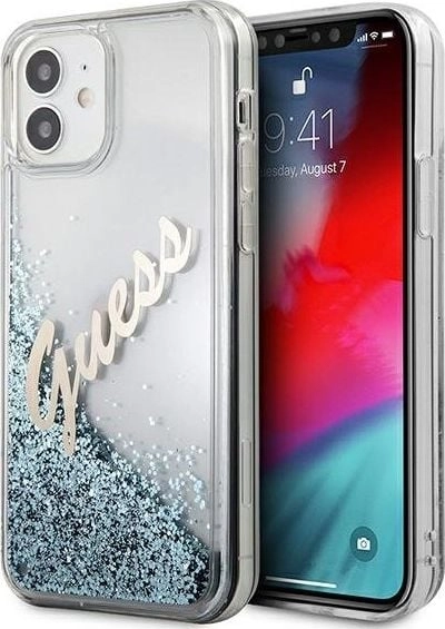 Guess Etui Guess GUHCP12SGLVSBL Apple iPhone