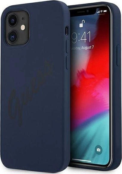Guess Etui Guess GUHCP12SLSVSBL Apple iPhone