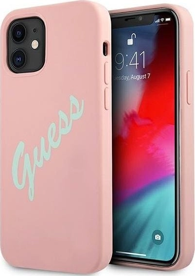 Guess Etui Guess GUHCP12SLSVSPG Apple iPhone
