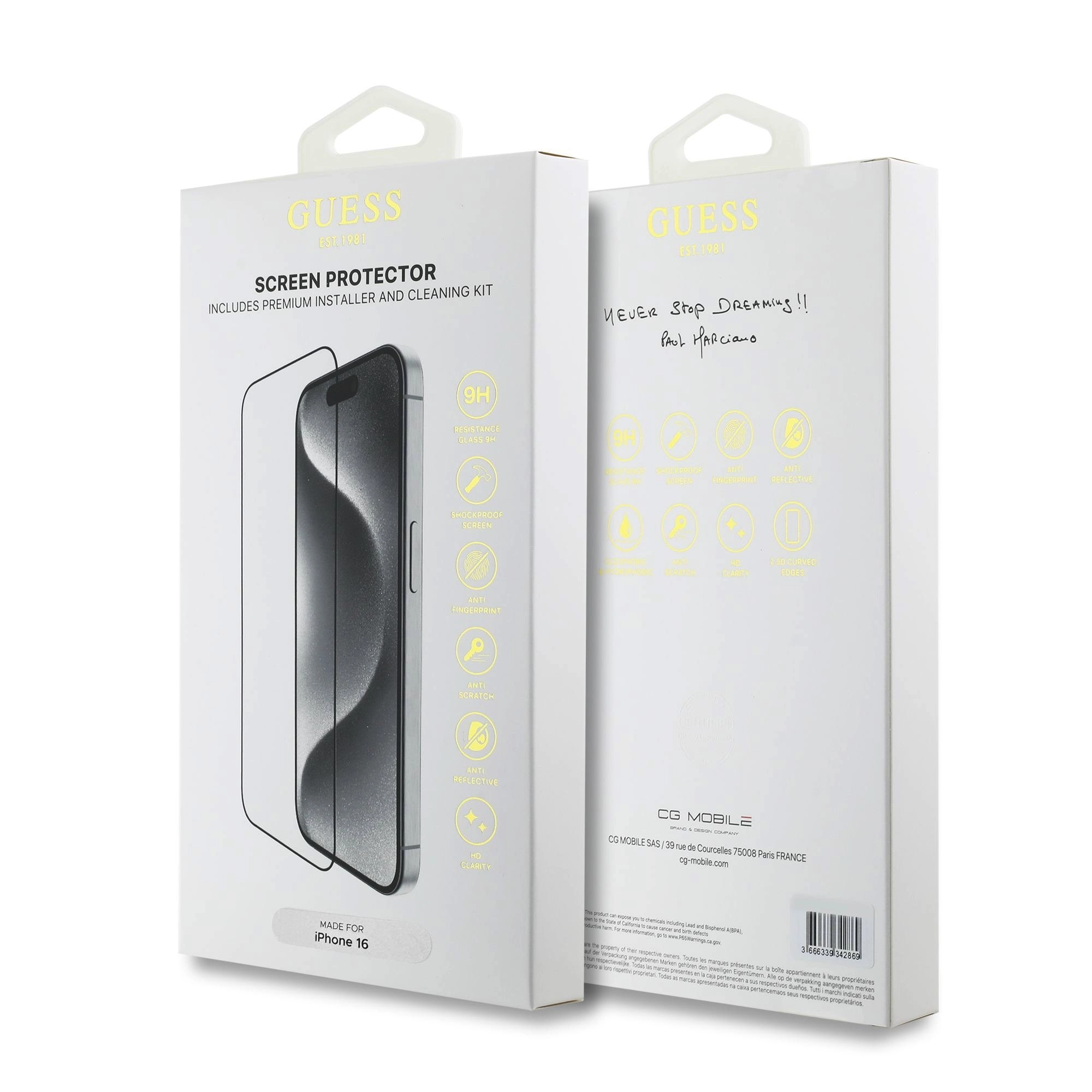 Guess GUTGP16SBOKGCIT iPhone 16 6.1"