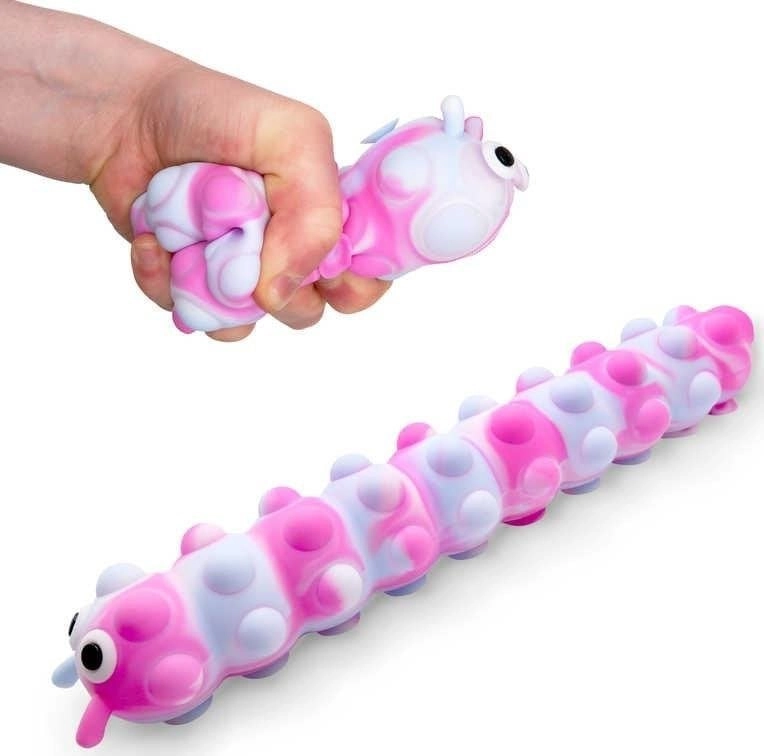 Illuminated caterpillar with MIX suction cup