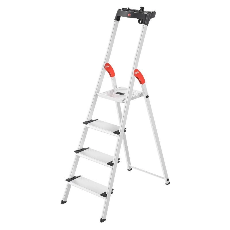 Hailo L80 ComfortLine 4 Step Stepladder