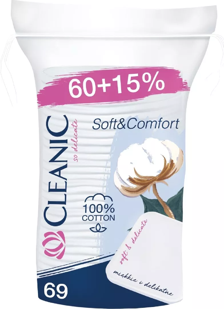HARPER HARPER CLEANIC Płatki kwadrat.SoftComfort