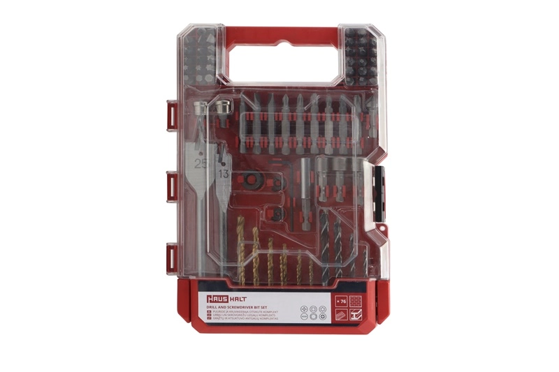 Household DRILL AND SCREWDRIVER BIT SET