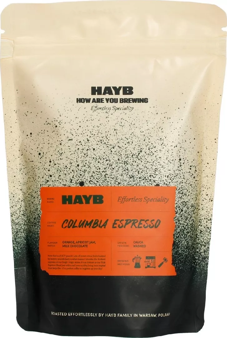 HAYB Columbia San Sebastian Espresso coffee