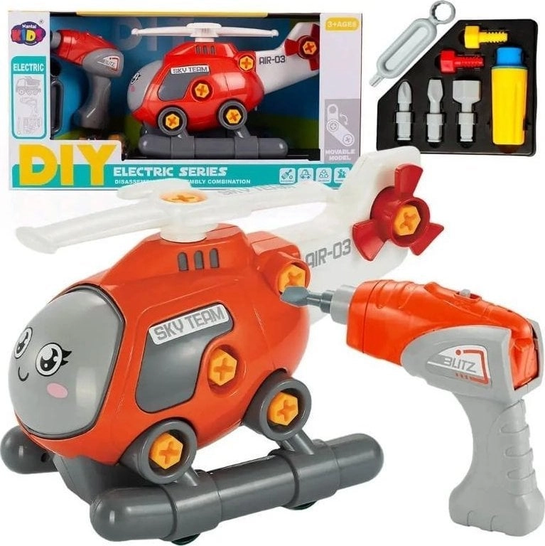 Turning helicopter with tools 6902071380101