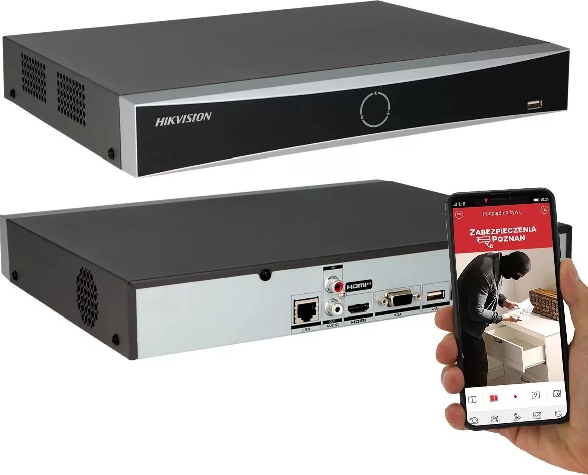 HIKVISION 4-CH 1U K SERIES ACUSENSE
